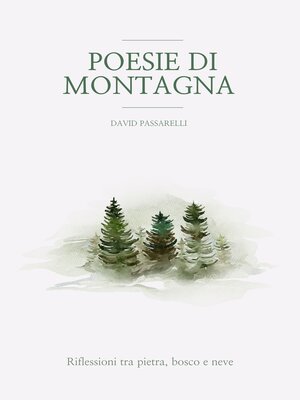cover image of Poesie di montagna